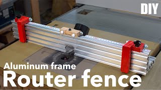 【DIY】アルミフレーム製トリマーテーブル用フェンスの作り方。ダストポートに3Dプリンター使用！／How to make an aluminum frame router fence. by アトリエキンパラ / Atelier Kimpara 18,224 views 2 years ago 17 minutes