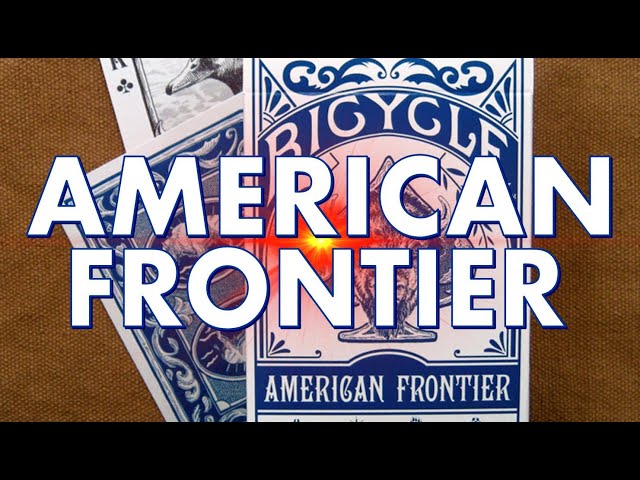 Frontier Deck - Frontier Playing Cards - Deck Review - YouTube