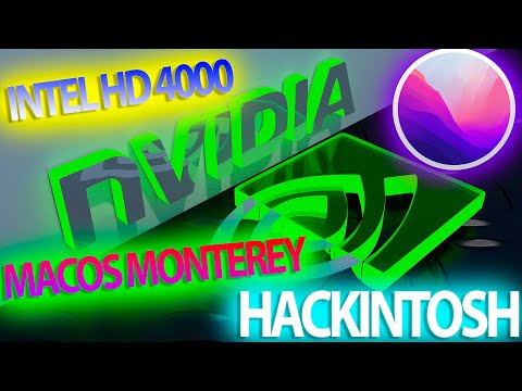ЗАВОД ВИДЕОКАРТ NVIDIA KEPLER / INTEL HD 4000 / MACOS 12 MONTEREY! HACKINTOSH - ALEXEY BORONENKOV