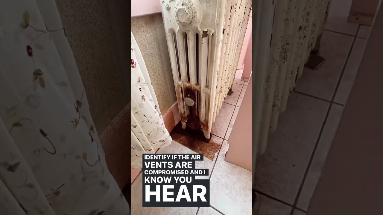 Leaking air vents in steam radiator