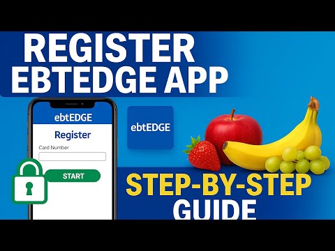 How to Download Register in EBT Edge App for your Food Stamps Benefits Card Step by Step!ebt