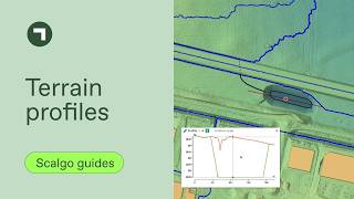 Terrain profiles in Scalgo Live