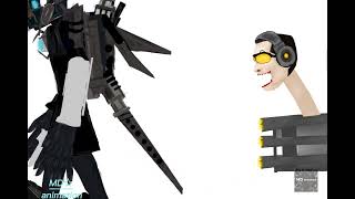 Upgraded An Speakerman, G-Man 2.0 Vs Upgraded An Cameraman, Cameramans,Large Speakerman