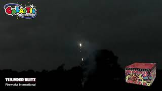 Thunder Blitz By Fireworks International - From Galactic Fireworks