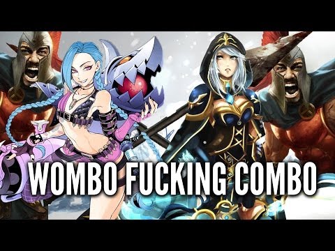 League Of Legends SPAWNKILLING /w Jinx And AP Ashe