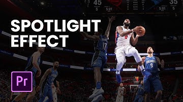 Make SPOTLIGHT Highlight Effect in Premiere Pro