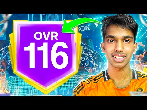 I Reached 116 OVR First in FC Mobile!