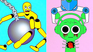 "Ragdoll Break vs Spranky Survival & Merge Master – Max All Levels Gameplay (Android/iOS)"