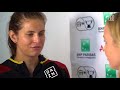 Julia Görges zu Fed-Cup-Duell: "Jedes Match ist 50:50" | Deutschland - Tschechien | Fed Cup | DAZN