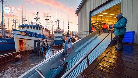 Inside a Modern Tuna Processing Factory – How Premium Tuna Is Processed Step-by-Step 🐟