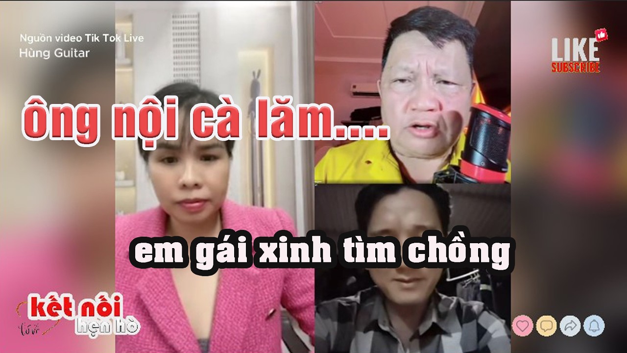 💗 Kết nối hẹn hò. Gặp ông nội lưỡi ngắn cà cà lăm