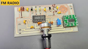 Building a Real FM Radio Receiver with a Few Components TA2003P