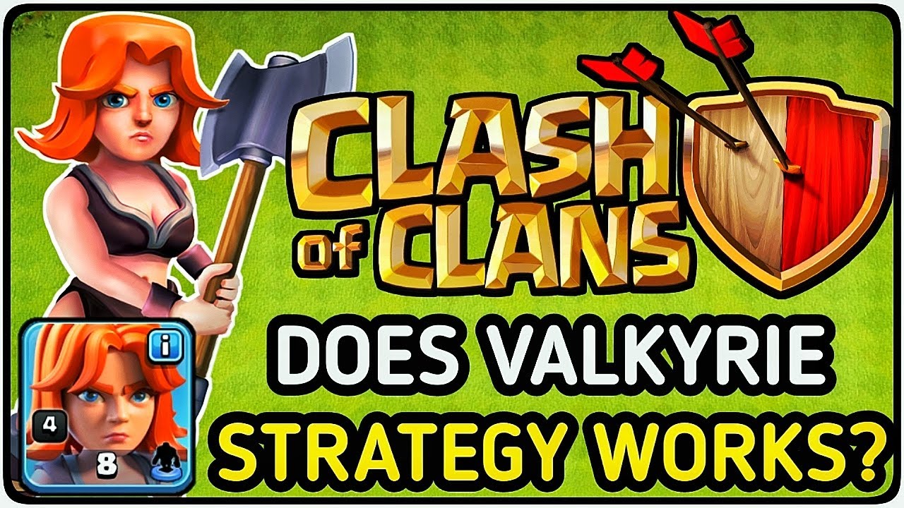Clash of Clans - Valkyrie And Golem Strategy In COC - Android Gameplay.