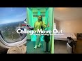 HBCU VLOG E3: college move out | packing, cleaning, apartment tour, and more