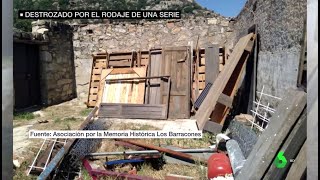 El rodaje de una serie destroza parte del último penal franquista que queda en pie en España