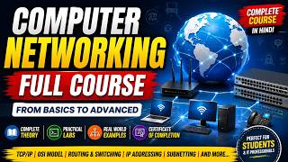 Computer Networking Full Course in Hindi | Complete Networking Course | Network Engineer