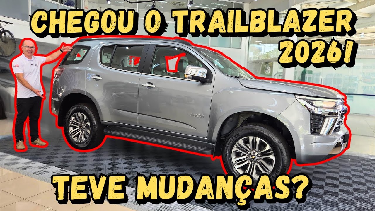 NOVA TRAILBLAZER 2026 CHEGOU!! SERÁ QUE MUDOU?