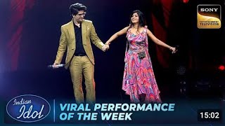 'Bin Tere' पर Amritha-Tanishk की Cute performance | Indian idol S16 | Viral performance OF The Week 