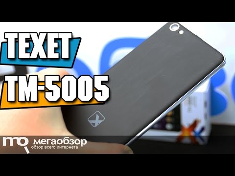 teXet TM-5005 обзор смартфона
