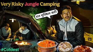 Surviving The Coldest Night In The Forest Winter Camping In India Unknown Dreamer