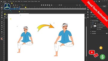 How to Head Turn Animation in Animate CC | Adobe Animate Tutorial | 2D Animation Hindi Tutorial