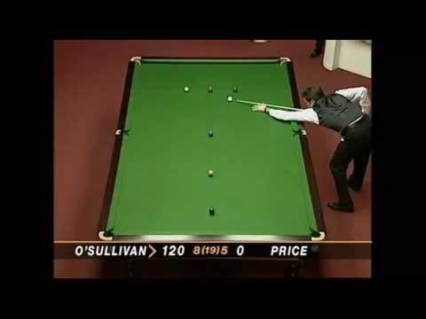 Ronnie O'Sullivan fastest 147 break (5:20) FULL FRAME