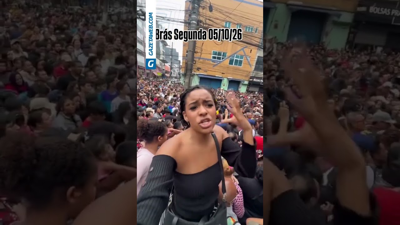 Inauguração de shopping com produtos a partir de R$1 provoca aglomeração em SP