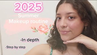 MY SUMMER MAKEUP ROUTINE💄|| in depth, flawless base, product names!