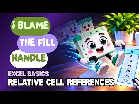 How to Copy Formulas in Excel Using Cell References | Basics for Beginners