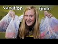 pack with me for vacation in florida + walmart haul