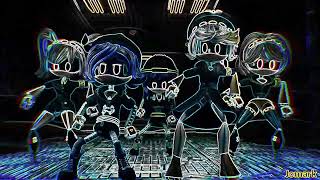 Bye Bye Bye Dance Murder Drones Animation But Its Neon