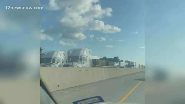 I-10 eastbound shutdown after multi-vehicle Friday afternoon crash