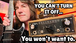 YOU WON'T BE ABLE TO TURN IT OFF!  (Literally!) FREERANGE ANALOG PREAMPLIFUZZER from ANALOGWIISE