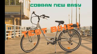 Bici elettrica Cobran New Easy Test bike - YouTube