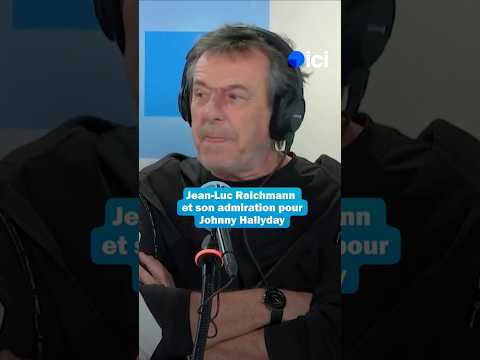 Jean Luc Reichmann et son admiration pour Johnny Hallyday #johnnyhallyday #hommage