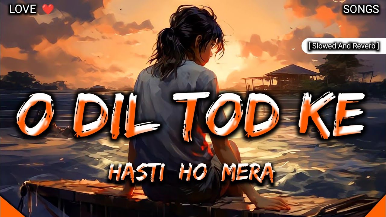 O DIL TOD KE HANSTI HO MERA | Slowed And Reverb | Lofi Songs Danish