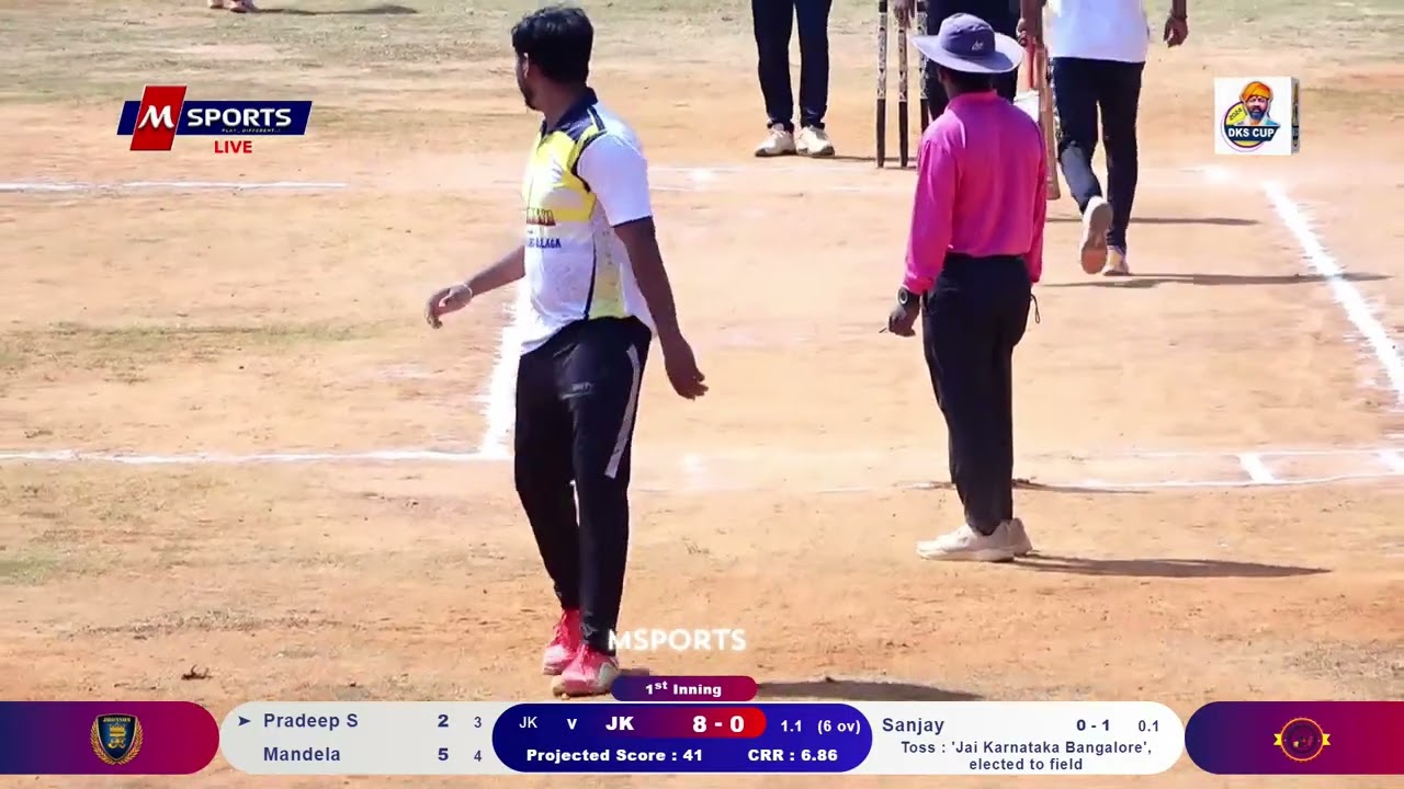 JOHNSON KUNDAPURA V/S JK | D K SHIVAKUMAR CUP 2024 | FINAL DAY | THIRTHAHALLI
