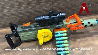 M1921 Electric Soft Bullet Dart SMG Nerf gun in India 🇮🇳