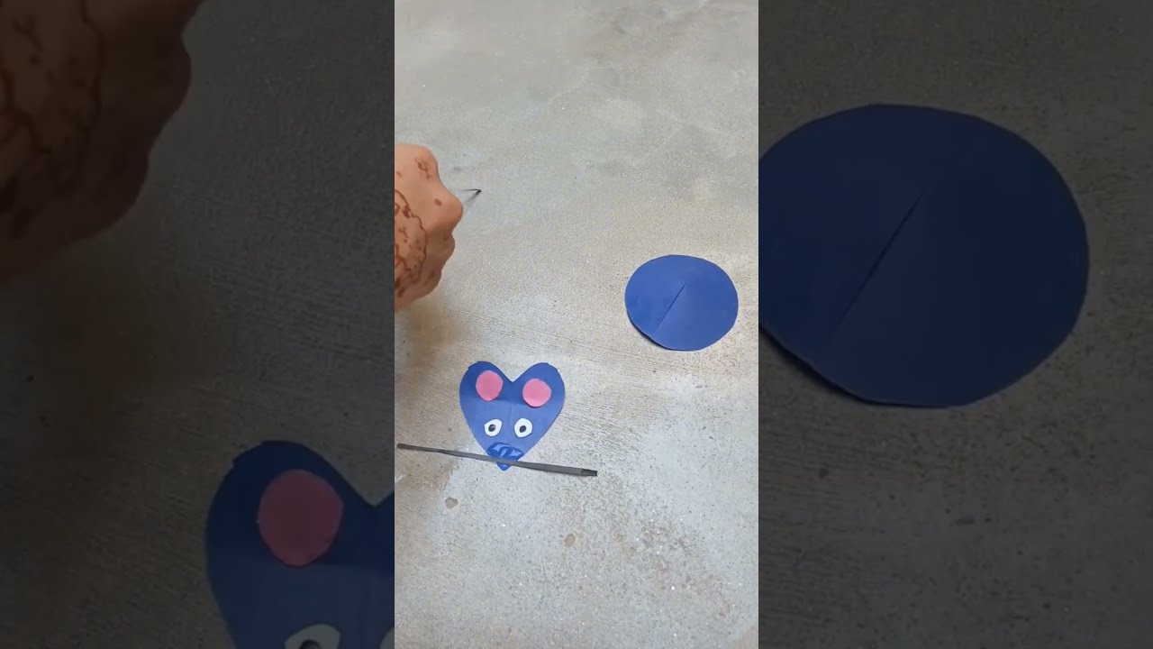 Paper Rat // Mouse Making Ideas // Mini Paper Craft  // Origami Paper Rat //