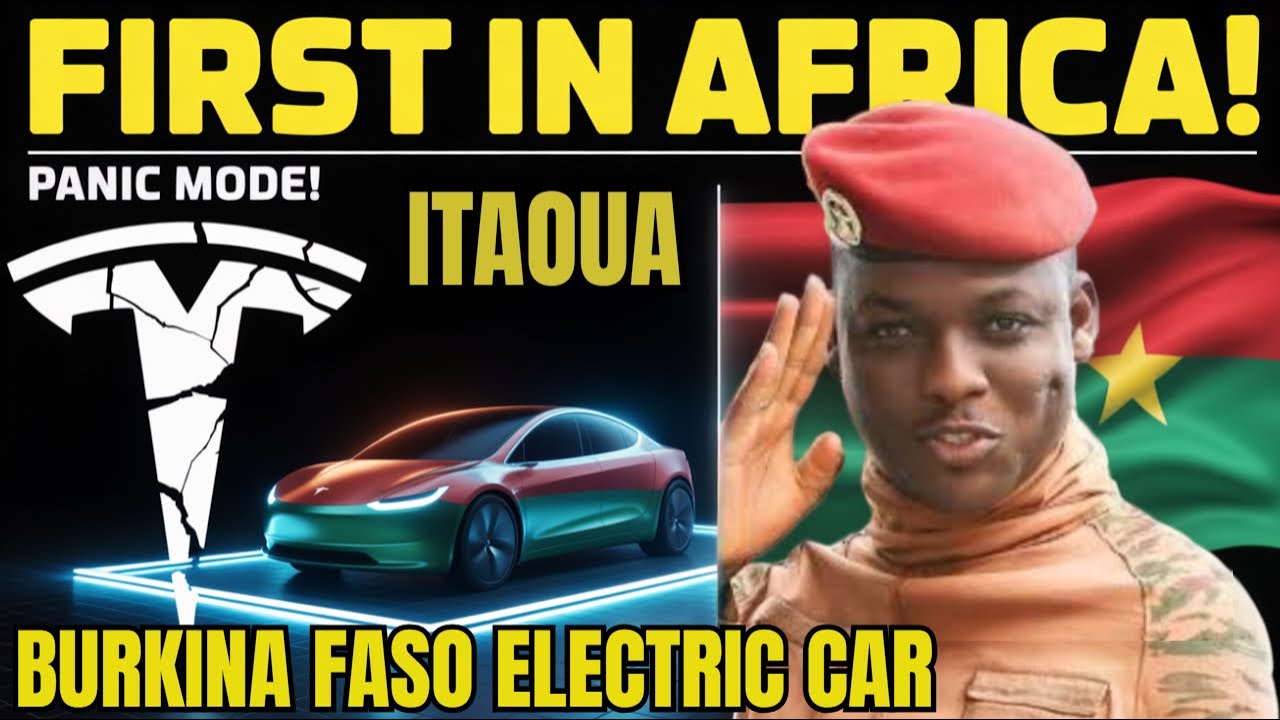 Tesla PANIC MODE! Africa's First Electric Car Hits Burkina Faso!