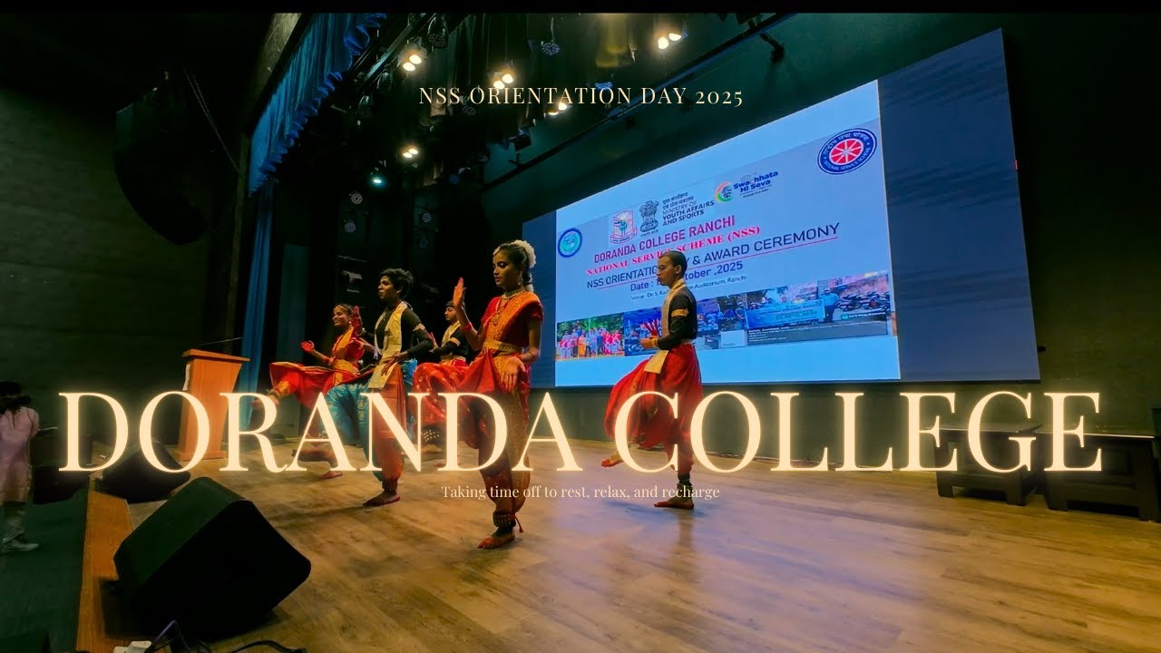 NSS Orientation Day Vlog | Honest & Raw Experience | Doranda College