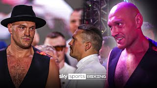 "He's a SCARY looking dude!" 😱 | Tyson Fury on refusing to staredown Oleksandr Usyk