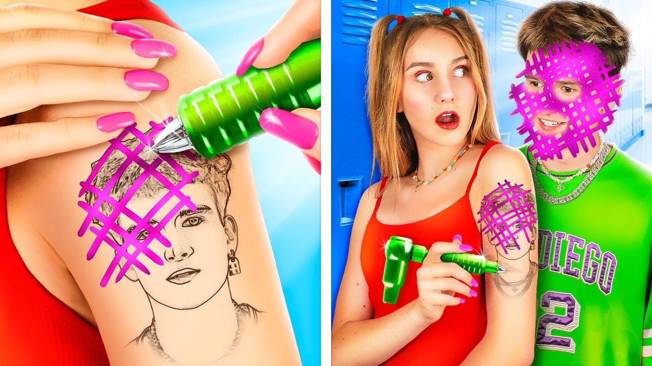 الوشم خاصتي يمنح الأمنيات! أنا أملك أستوديو سحري للوشوم