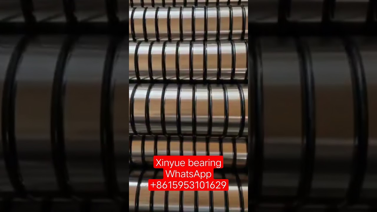 Various types of bearings show
