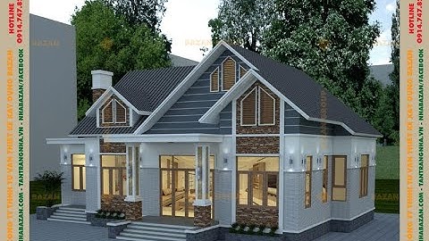 Mẫu Thiết Kế Nhà Vườn Mái Thái Tại Bà Rịa Vũng Tàu