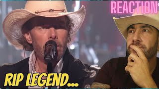 RIP Legend | Toby Keith- "Don’t Let the Old Man In" | 2023 People's Choice Country Awards | Reaction