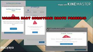 Solusi gagal registrasi kartu prakerja...