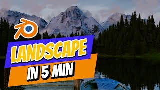 Landscape in Blender | Tutorial | Artistly screenshot 5