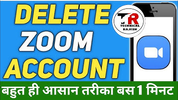 How to delete zoom account permanently  | Zoom account delete kaise kare ? 2022