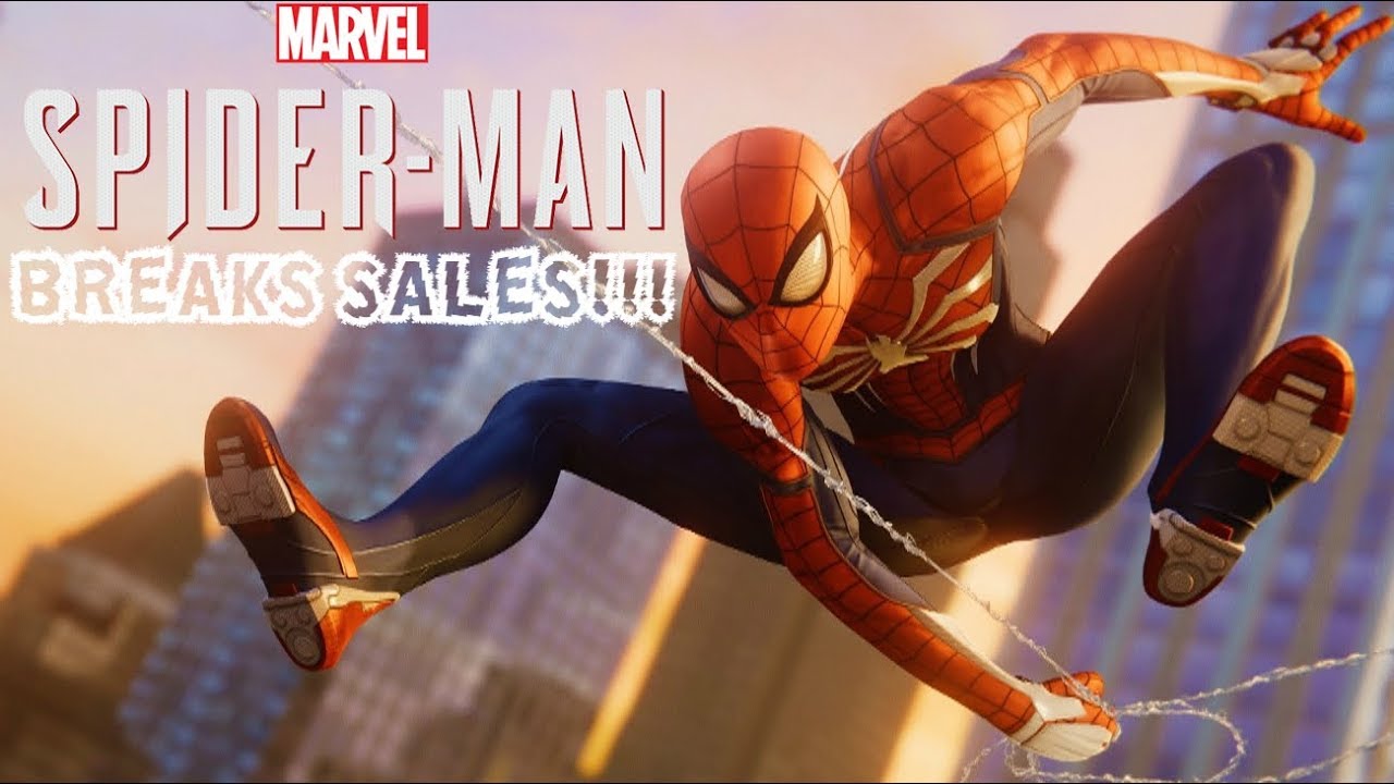 spider man ps4 sales